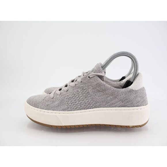 Sofft Waylyn Fashion Sneaker Size 6 Gray Knit Lace Up Platform Shoes - Picture 9 of 12